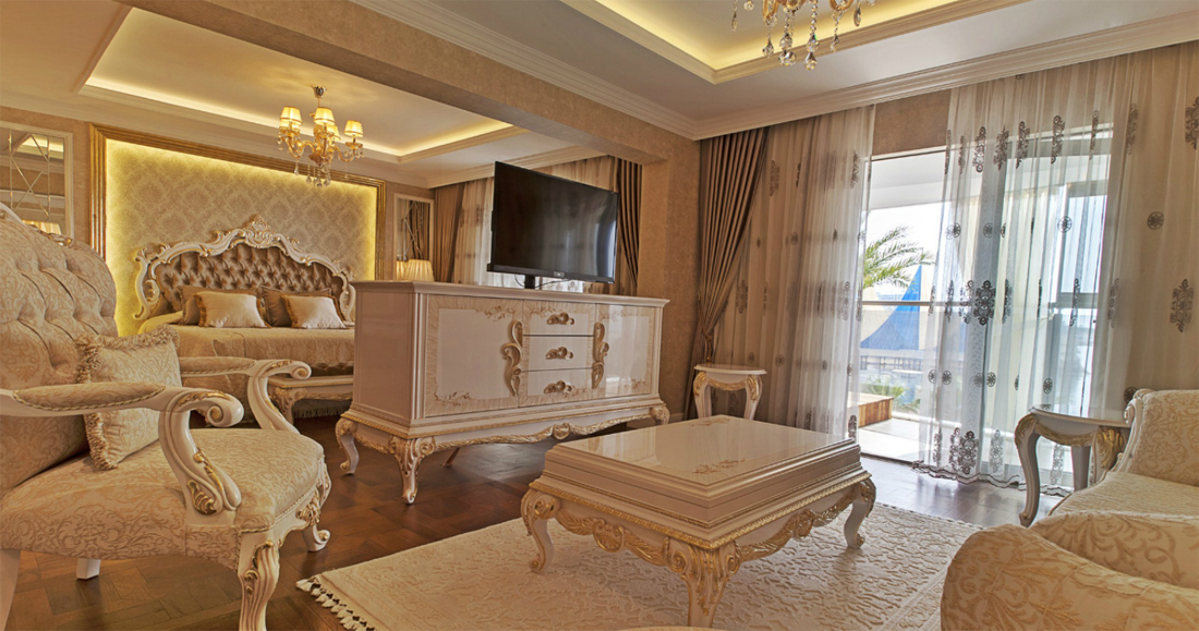 Adin Beach Hotel Ebeveyn Odası