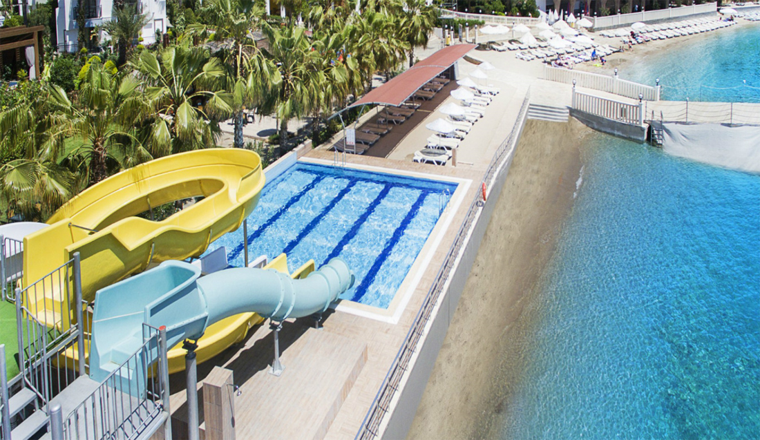 Adin Beach Hotel Hanımlar Havuz ve Plajı