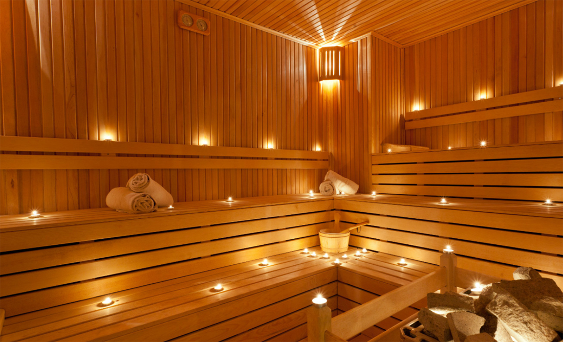 Adin Beach Hotel Sauna