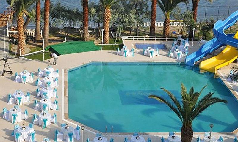 Grand Beyza Hotel Altınoluk Havuz Yukarıdan Görünüm