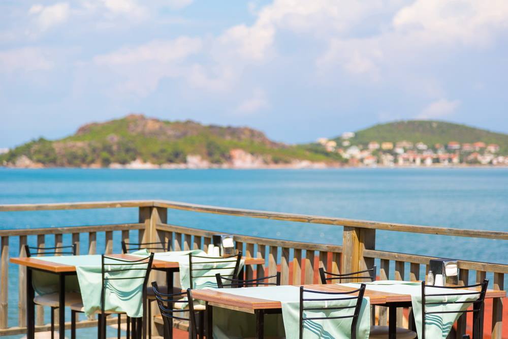 İvy Terrace Hotel Deniz Manzaralı Cafe