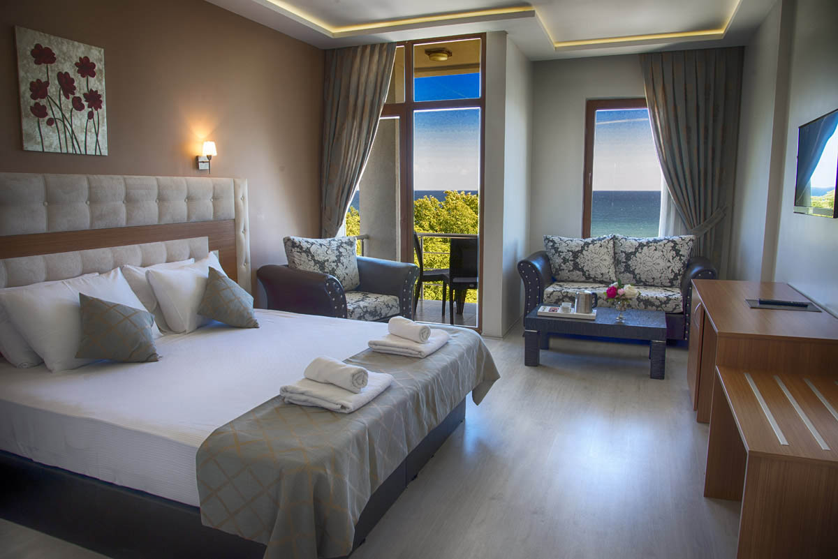 Sayeban Resort Otel Deniz Manzaralı Oda